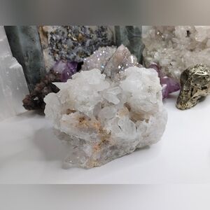 Clear Quartz Crystal Cluster